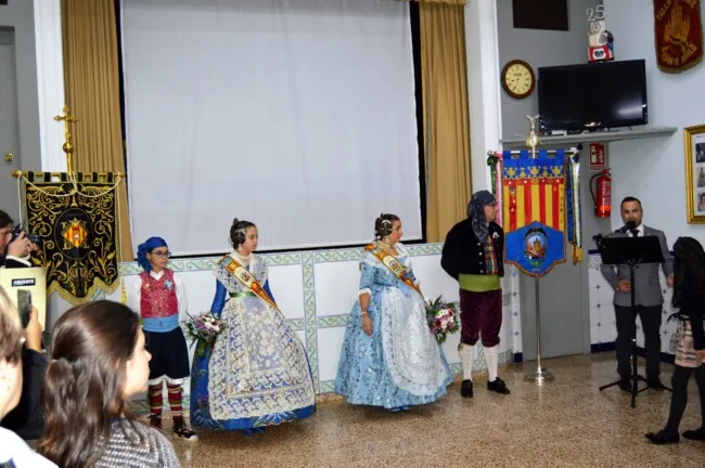 Inauguración de las jornadas culturales de la Falla Juan de Aguiló