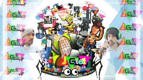 Boceto de la falla infantil de Linterna - Na Robella 2023