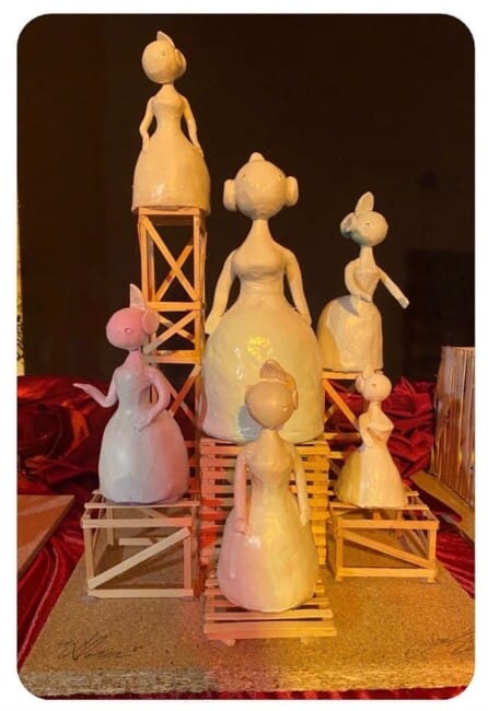 Maqueta de la falla grande de Guillem de Castro-Triador de 2024