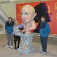 Ninot de Putin en la Exposición del Ninot 2023