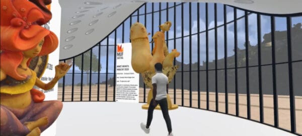 El Museu Faller de Xàtiva en el metaverso (imagen: xativa.es)