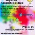 Cartel del concierto solidario con Incliva de la Falla San Isidro