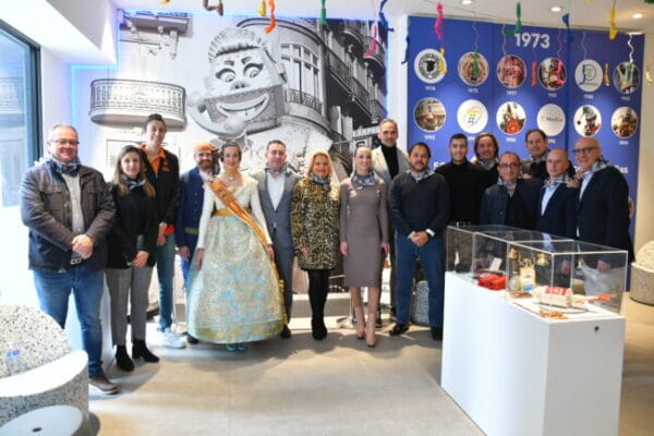 Inauguración exposición del 50º aniversario de la Falla Telefónica