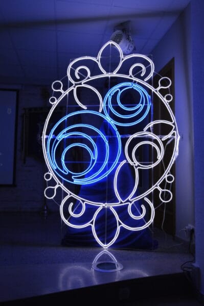 Proyecto de iluminación de la Falla Sueca 2023