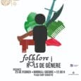 Cartel de las jornadas "Folklore i rols de gènere" de la Falla Borrull - Socors