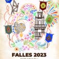 Cartel anunciador de las Fallas de Turís 2023