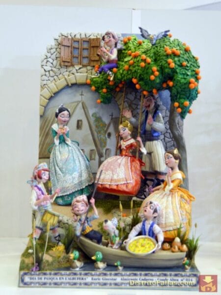 Ninot indultat infantil de 2023, de la Falla Almirante Cadarso-Conde de Altea