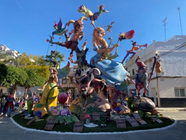 Falla Plaça Rodrigo, 1º premio de sección especial de FJFS 2023