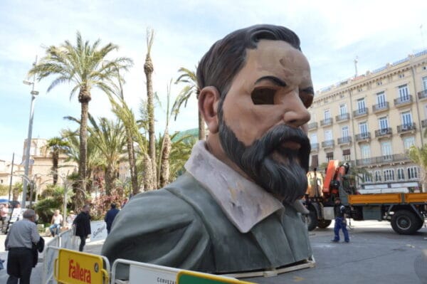 Plantà de la Falla Reina-Paz-San Vicente 2023