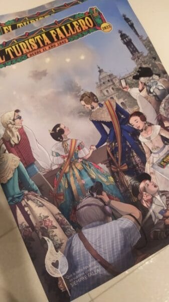 Portada de "El Turista Fallero" de 2023