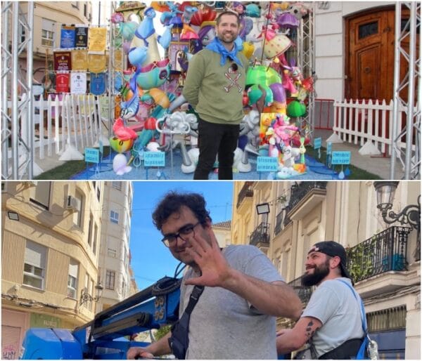 Artistas de la Falla del Clero 2024