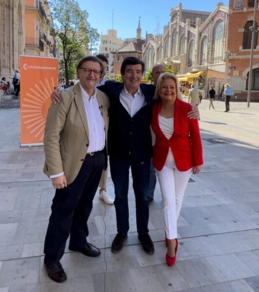 Tono Fagoaga, Fernando Giner y Amparo Picó