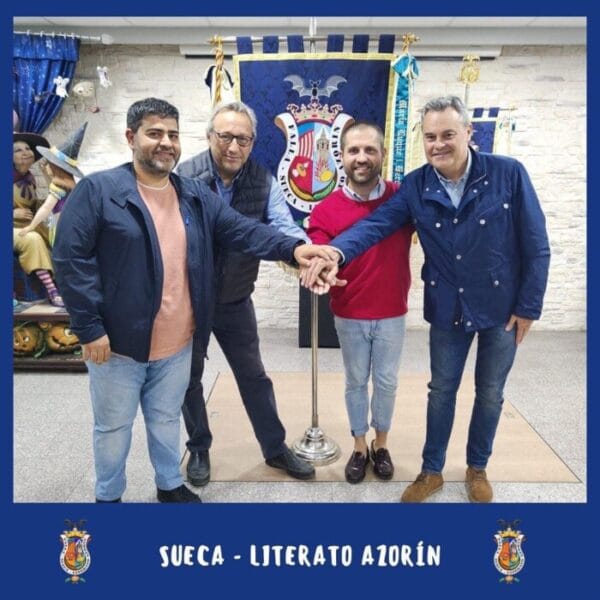 Ausiàs Estrugo, artista de la falla infantil de Sueca-Literato Azorín 2023