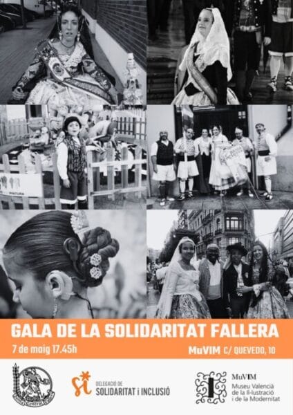 Cartel de la Gala de la Solidaridad Fallera 2023