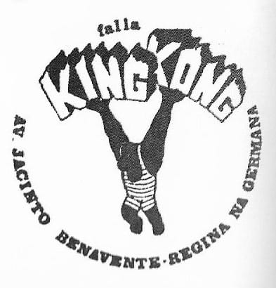 Sello de la Falla King-Kong para documentos administrativos