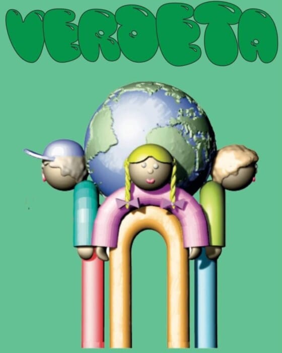 Boceto de la falla infantil de Vall de Laguar-Pare Ferris 2024