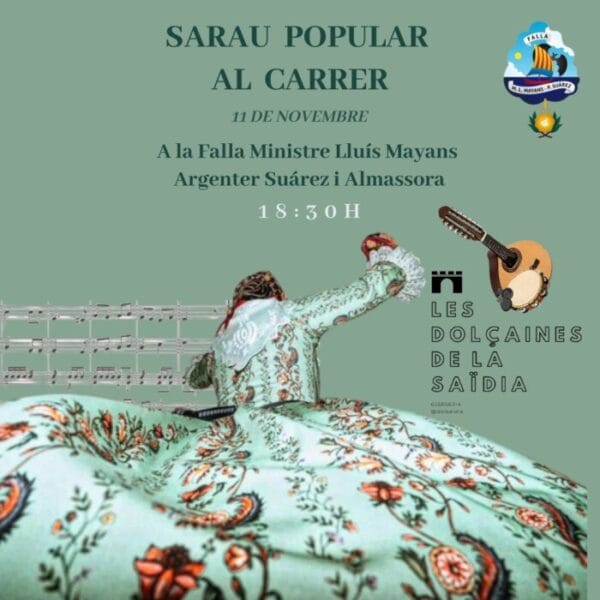 Sarau popular al carrer (Falla Ministro Luis Mayans)