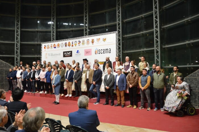 Inauguración de la exposición de proyectos 2024 de la Federación de Fallas de 1ª A