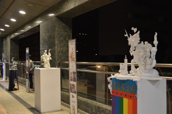 Maquetas y bocetos de la Federación de Fallas de 1ª A