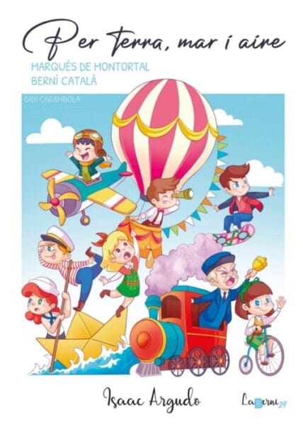 Boceto de la falla infantil de la Falla La Berni 2024