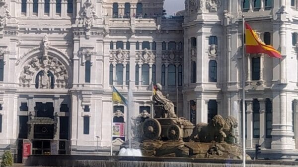 Cibeles y Banco de España, Madrid