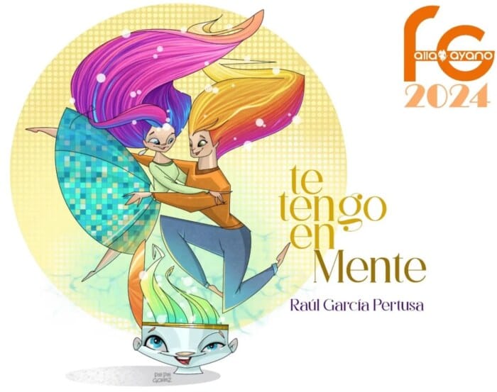Boceto de la falla infantil de Gayano Lluch 2024