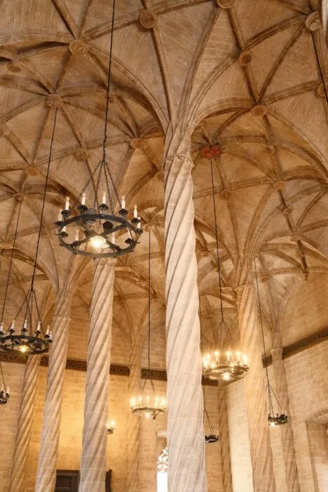 Techo de la Lonja de la Seda (València)