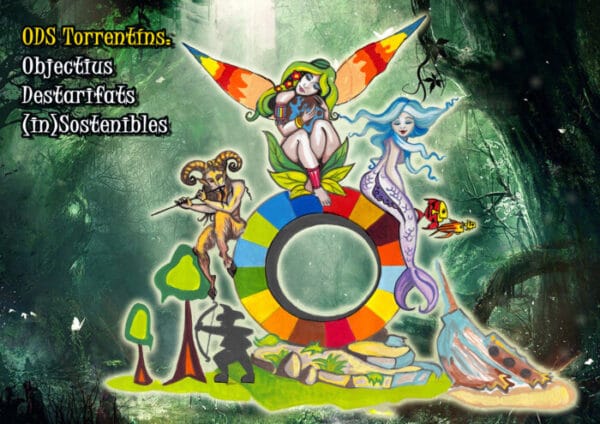 Boceto de la falla grande de Sant Valerià (Torrent) de 2024