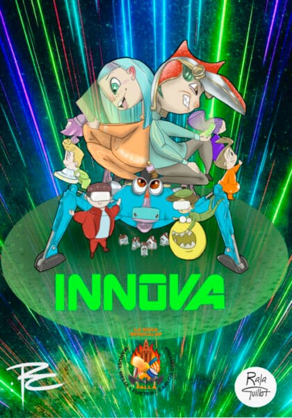 Boceto de la falla grande de La Nova de Benicalap 2024