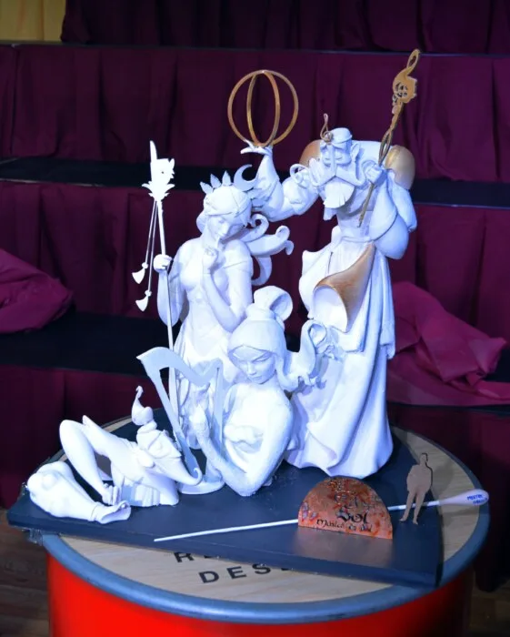 Maqueta de la falla de Duc de Gaeta 2024