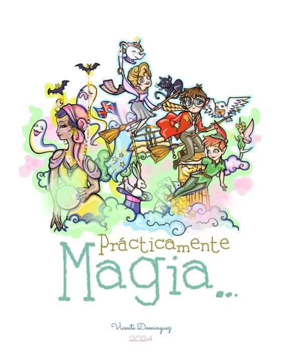 Boceto de la falla infantil de Just Vilar-Mercat del Cabanyal 2024