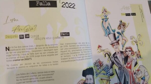 Explicación de falla en un llibret