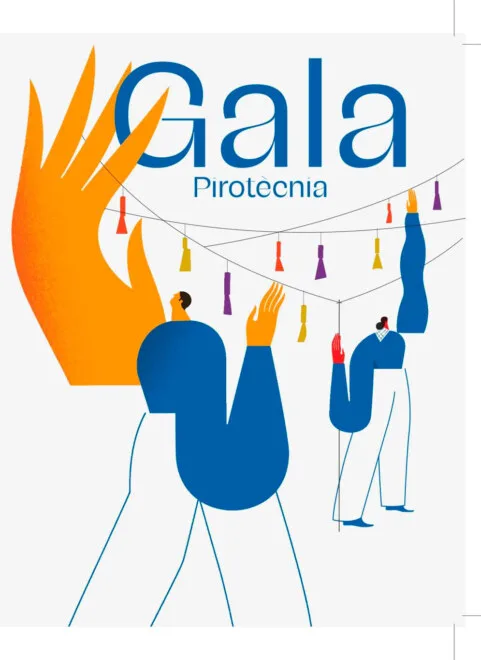 Cartel de la Gala de la Pirotecnia 2024