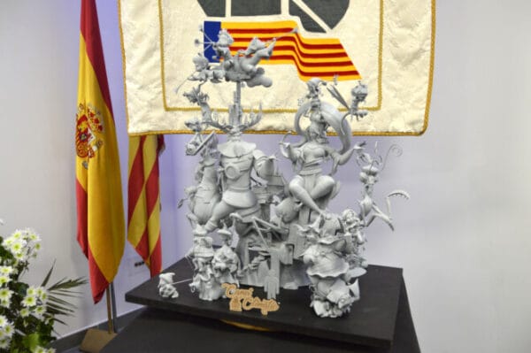Maqueta de la falla grande de L'Antiga de Campanar 2024