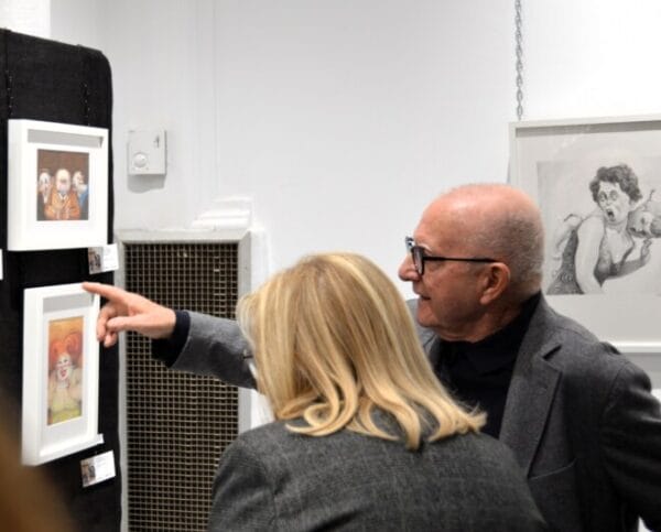 Inauguración de la exposición "Ninots de Paper" de Pepe Puche