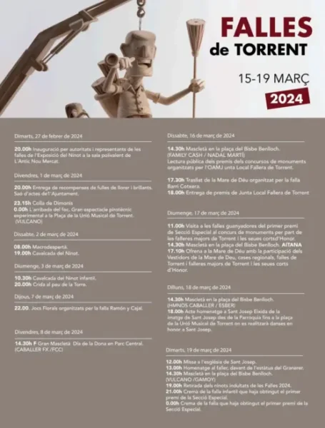 Torrent traslada la Crida al domingo que viene