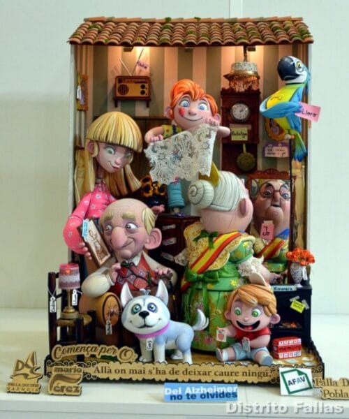 Ninot indultat infantil 2024, de la Falla Duc de Gaeta - Pobla de Farnals