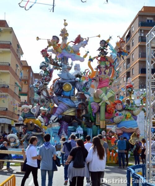 Falla L'Antiga, primer premio de la sección especial 2024