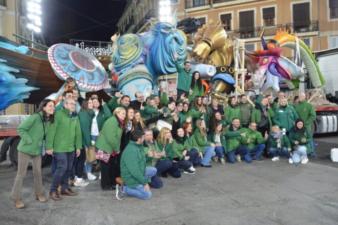 Inicio de la plantà de Convento 2024