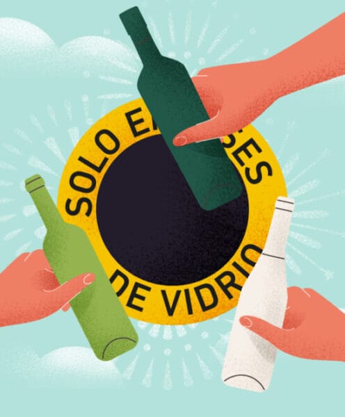 La Reciclà, reciclaje de vidrio