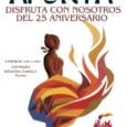 Cartel de la apuntà del 25 aniversario de la Falla Alameda - Av. Francia