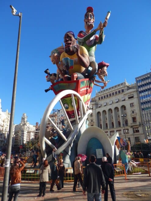 Falla municipal de València de 2013, de Llácer y A. Santaeulalia