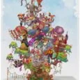 Boceto de la falla municipal de València de 2025
