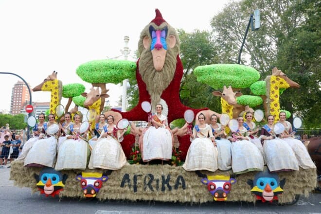 Carroza "Àfrica", Premio Extraordinario Barón de Cortés de 2024 (foto: JCF)