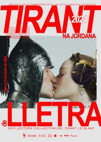 Cartel del 'Tirant de Lletra' de 2025 (Na Jordana)