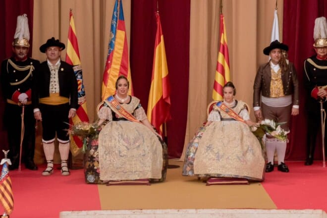 Exaltación de las falleras mayores de la FJFS 2025