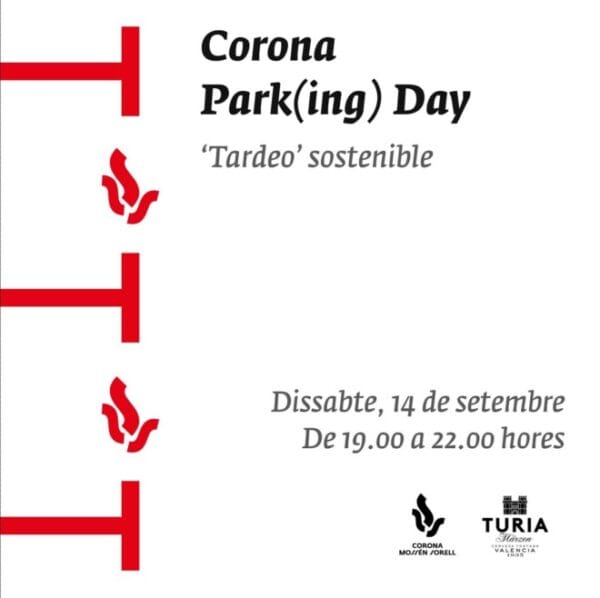 Cartel del Park(ing) Day de la Falla Corona