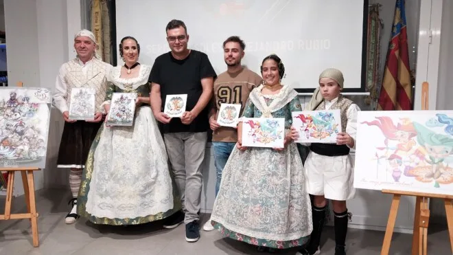 Presentación de proyectos de la Falla Lo Rat Penat 2025