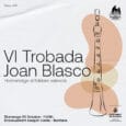 Cartel de la VI Trobada Joan Blasco (Falla Joaquín Costa - Borriana)