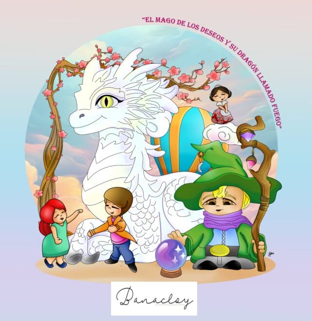 Boceto de la falla infantil de Progreso-Teatro de la Marina 2025